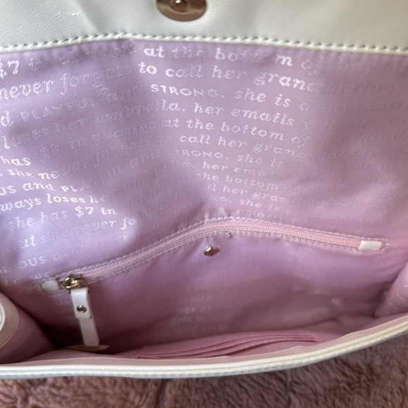 Kate Spade Rose Colored Glasses Frames Clutch Bag - Picture 15 of 16